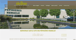 Desktop Screenshot of pepinieresremacle.be